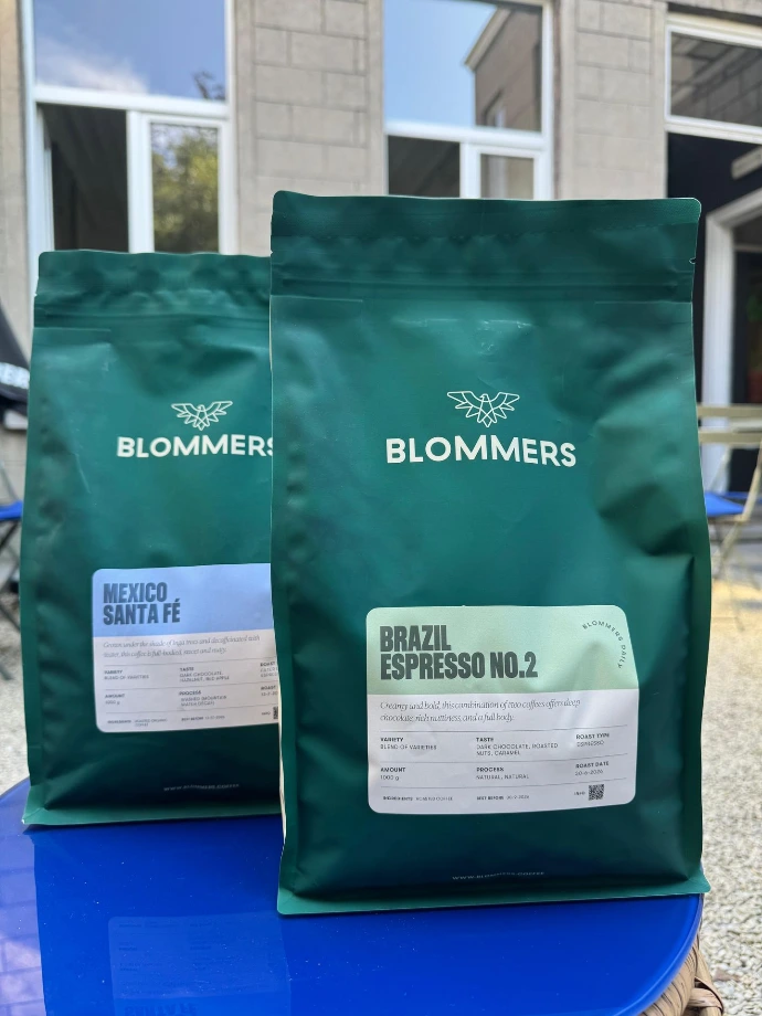 Zakken espressobonen
